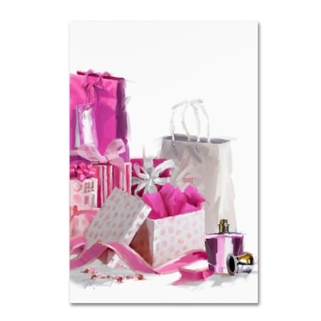 The Macneil Studio 'Pink Presents' Canvas Art,16x24